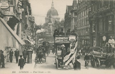 Fleet Street, Londra da English Photographer